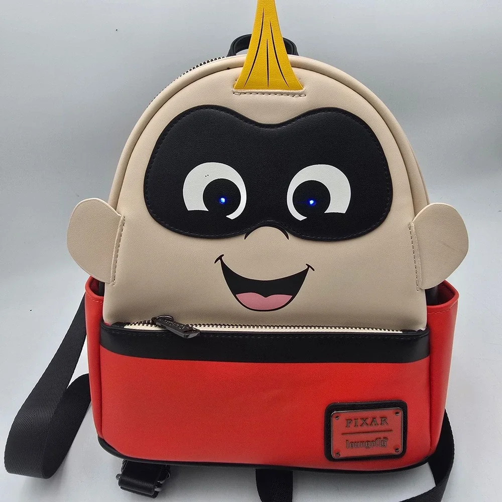 Loungefly Disney Pixar Jack Jack Light Up Eyes Mini Backpack The Incredibles Bag